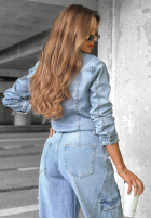 Jacke Jeans What A Day Hellblau