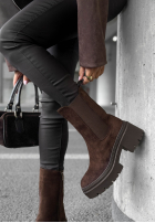 zamszowe Stiefeletten Maple Trail Beige