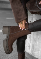 zamszowe Stiefeletten Maple Trail Beige