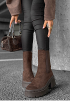 zamszowe Stiefeletten Maple Trail Beige