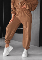 Set Sweatshirt, Hose i body 3in1 All For Love Schokoladenbraun