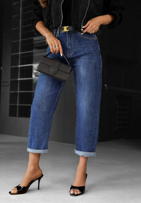 Jeans mom fit Just My Type Dunkelblau