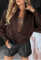 Sweatshirt z przeszyciami Soft Chapter Schwarz