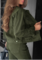 Jacke Jeans More Than Ever Khaki