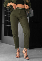 Hose Jeans mom fit More Than Ever Khaki