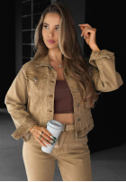 Jacke Jeans All We Need Braun