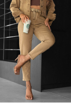 Hose Jeans mom fit All We Need Camel