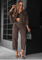 Set Jacke i Hose Dream Away Schokoladenbraun
