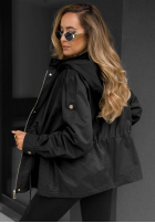 Lekka Jacke parka z kapturem Street Glow Beige