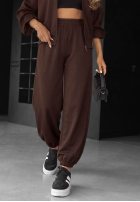 Sweat Set rozpinana Sweatshirt i Hose Comfort Club Schwarz