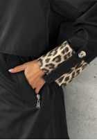 Jacke parka z kapturem Uniquely Smart Schwarz
