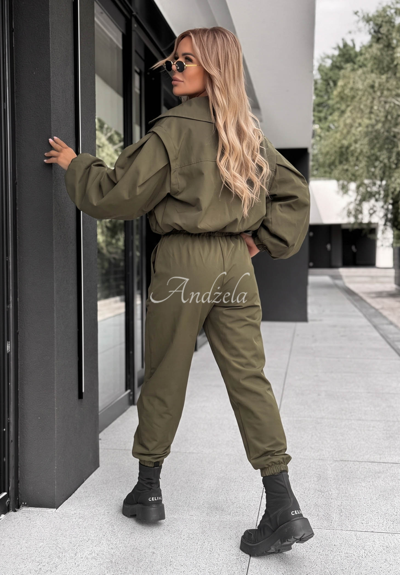Stoffhose balloon Italian Winds Khaki