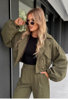 Krótki Mantel Meet Me Khaki