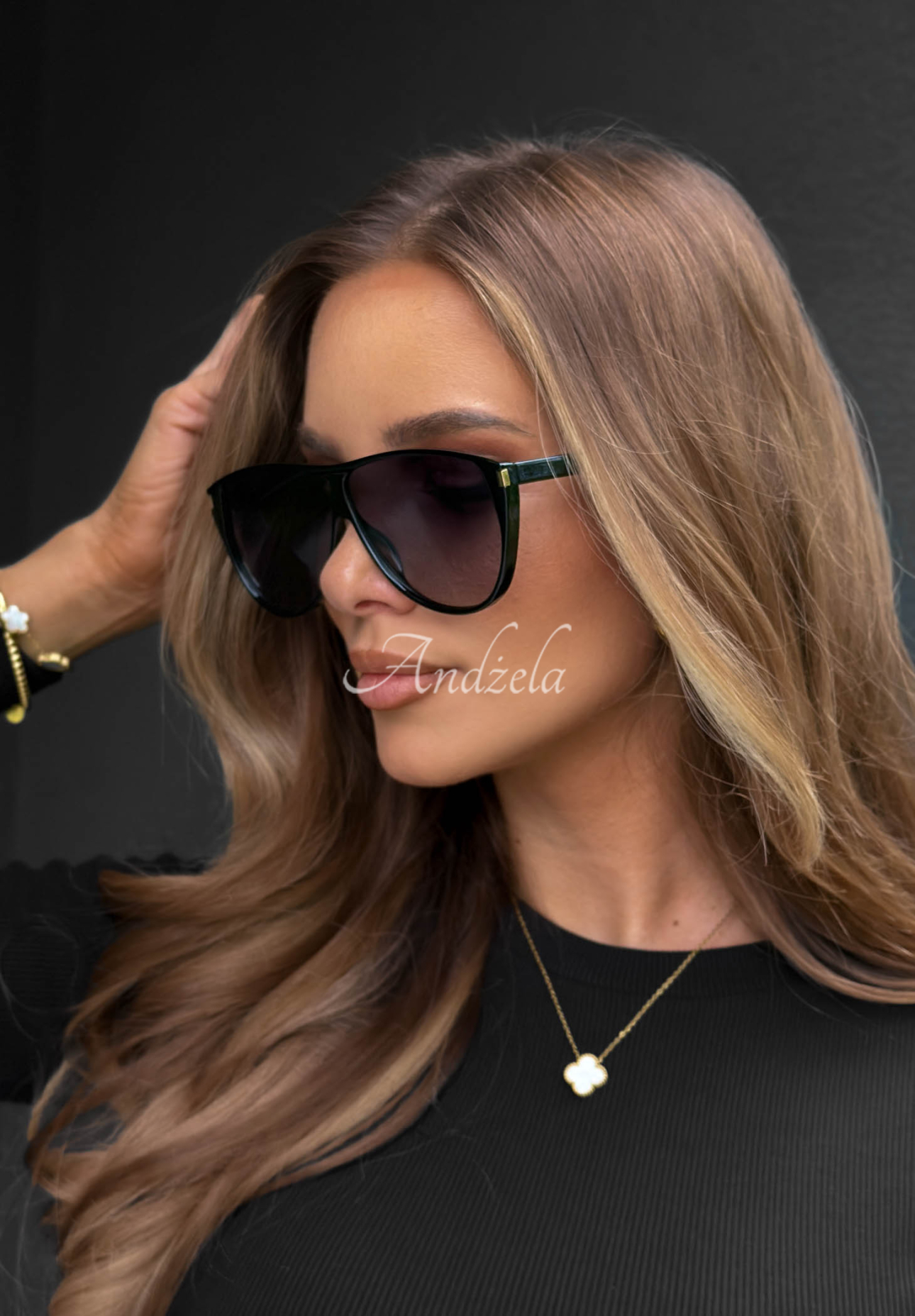 Sonnenbrille Sun Mood Schwarz