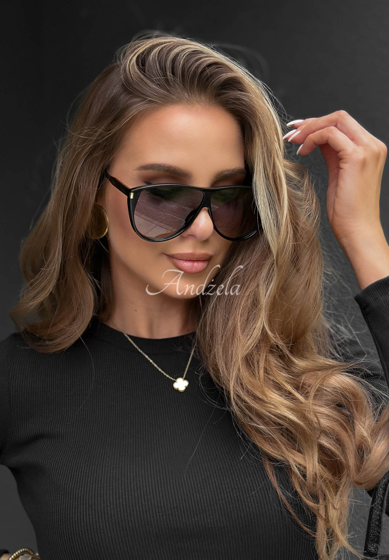 Sonnenbrille Sun Mood Schwarz