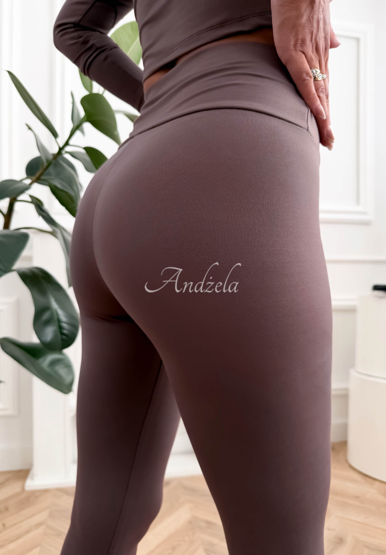 Leggings Meredity Mokkafarben