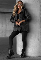 Pikowana Jacke Forest Story Schwarz