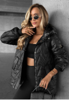 Pikowana Jacke Forest Story Schwarz
