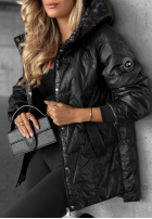 Pikowana Jacke Forest Story Schwarz