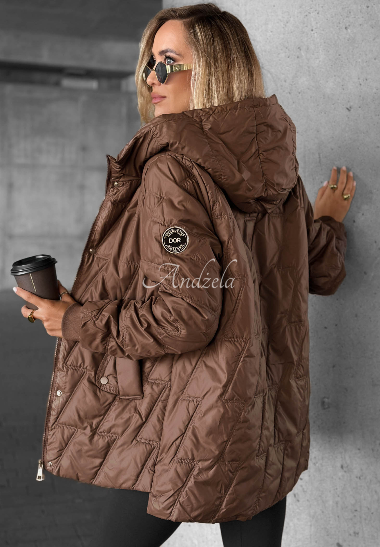 Steppjacke Forest Story Schokoladenbraun