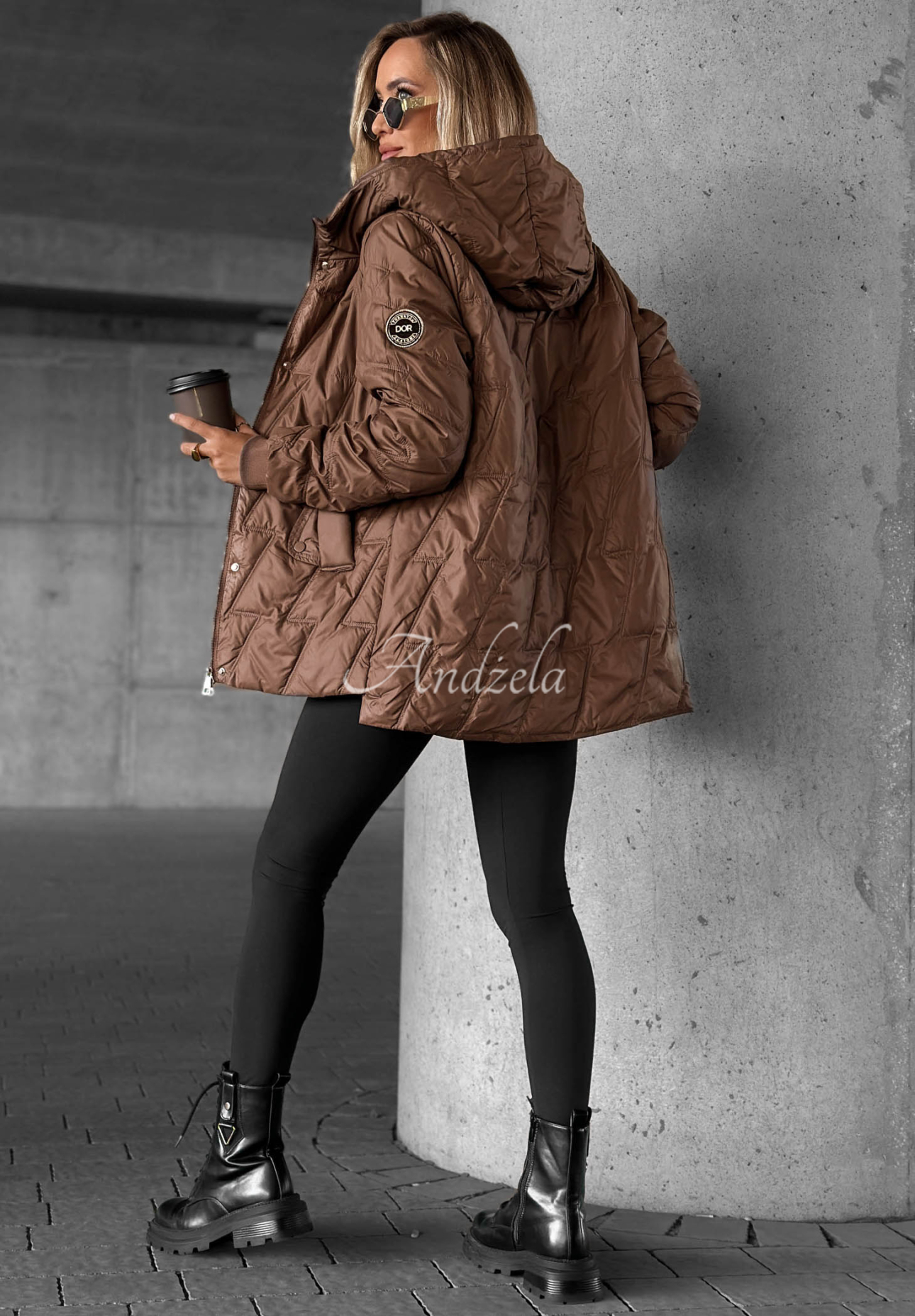 Steppjacke Forest Story Schokoladenbraun