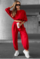 Sweat Set Cozy Balance Rot