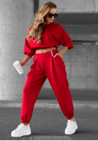 Sweat Set Cozy Balance Rot