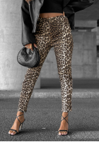 Hose Jeans a panterkę Wild Dream Beige