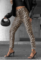 Hose Jeans a panterkę Wild Dream Beige