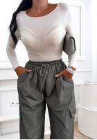 Bluse z modalem Not Sorry Schwarz