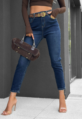Jeans skinny Strive For More Dunkelblau