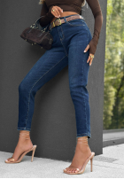 Hose Jeans skinny Strive For More Dunkelblau