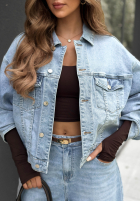 Jacke Jeans For A While Blau