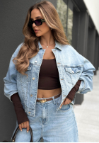 Jacke Jeans For A While Blau