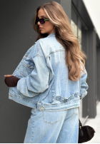 Jacke Jeans For A While Blau
