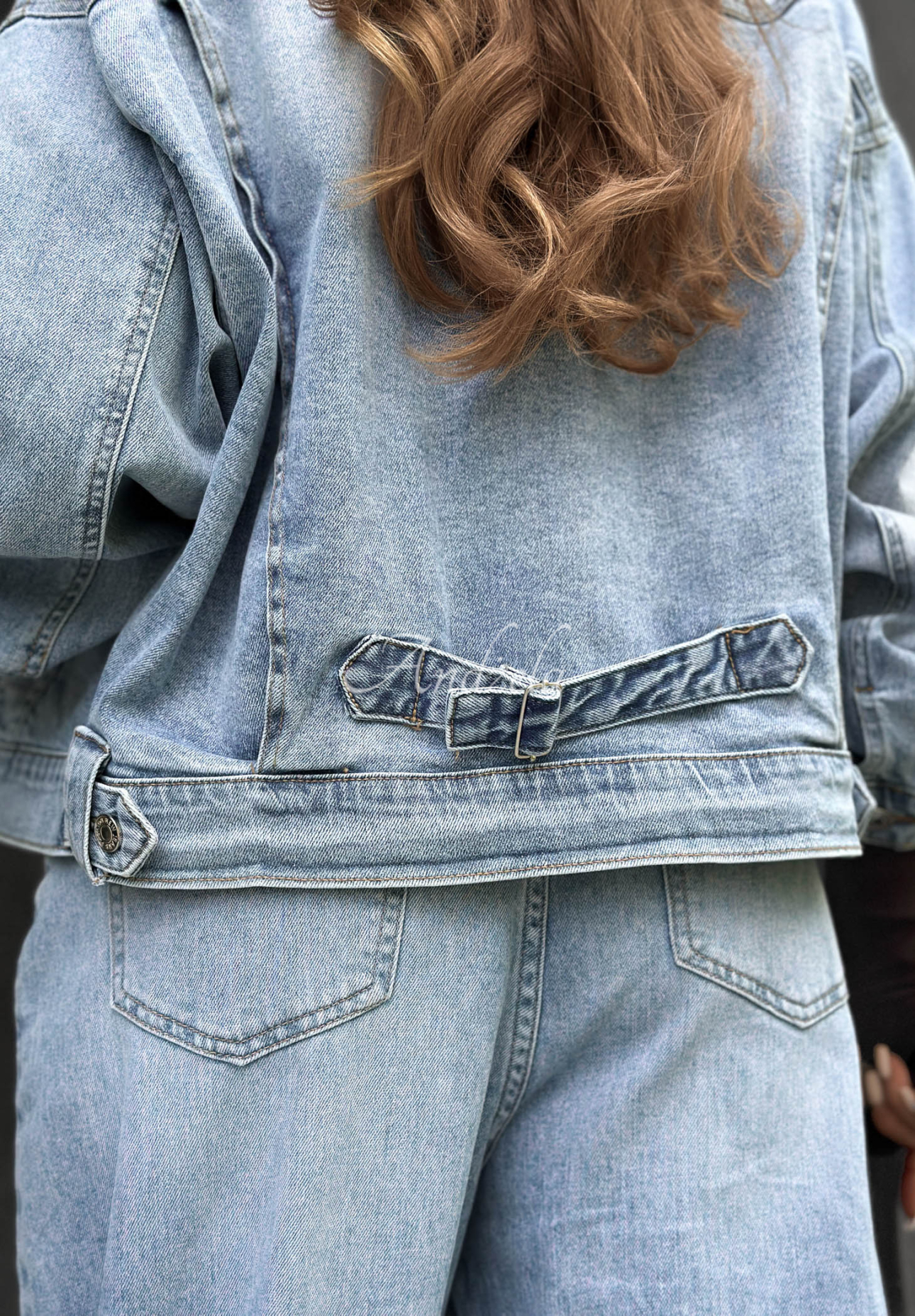 Jeansjacke For A While Blau