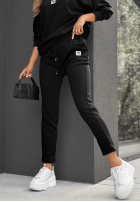 Wiskozowy Sweat Set City Blend Schokoladenbraun