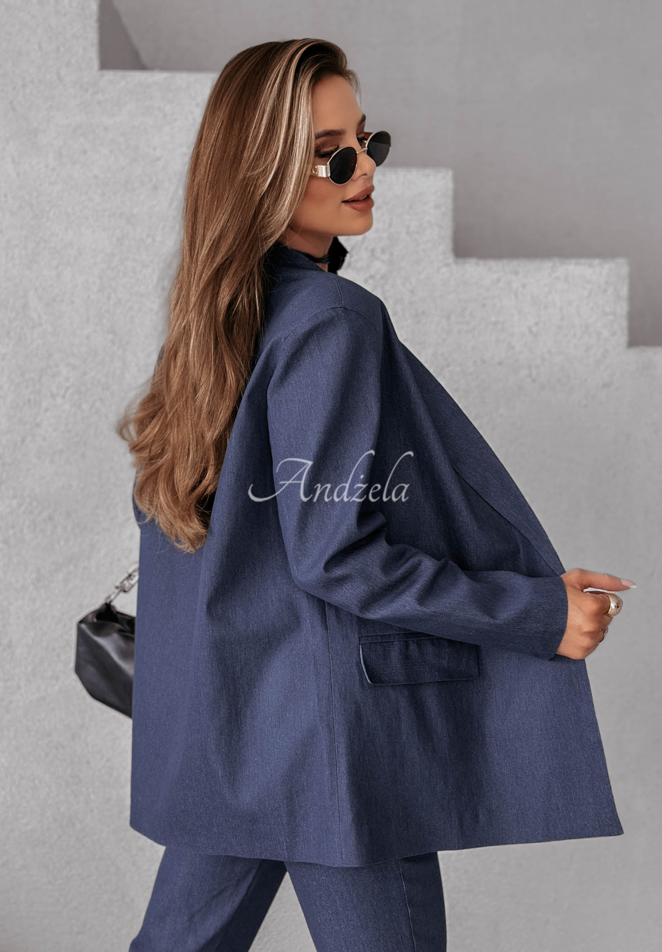 Denim Blazer Whole Story dunkelblau