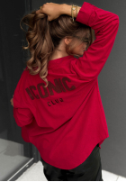 Długa Hemd z napisem Iconic Club Rot