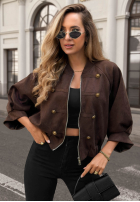 Jacke napoleonka Elegant Force Schwarz