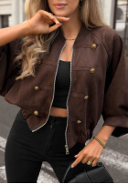 Jacke napoleonka Elegant Force Schwarz