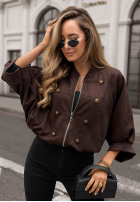 Jacke napoleonka Elegant Force Schwarz