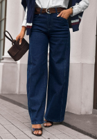 Hose Jeans z paskiem Urban Flam Dunkelblau