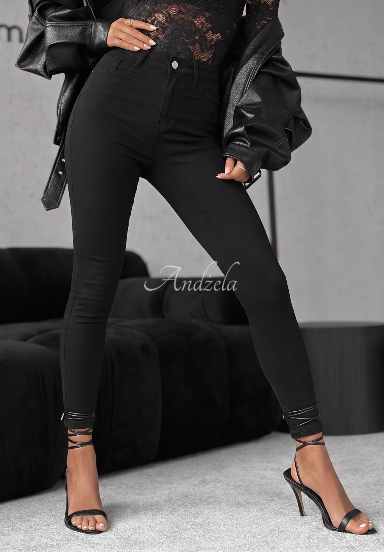 Skinny Jeans To Get Started Schwarz