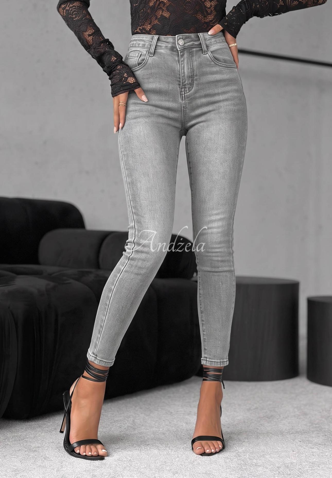 Skinny Jeans To Get Started hellgrau