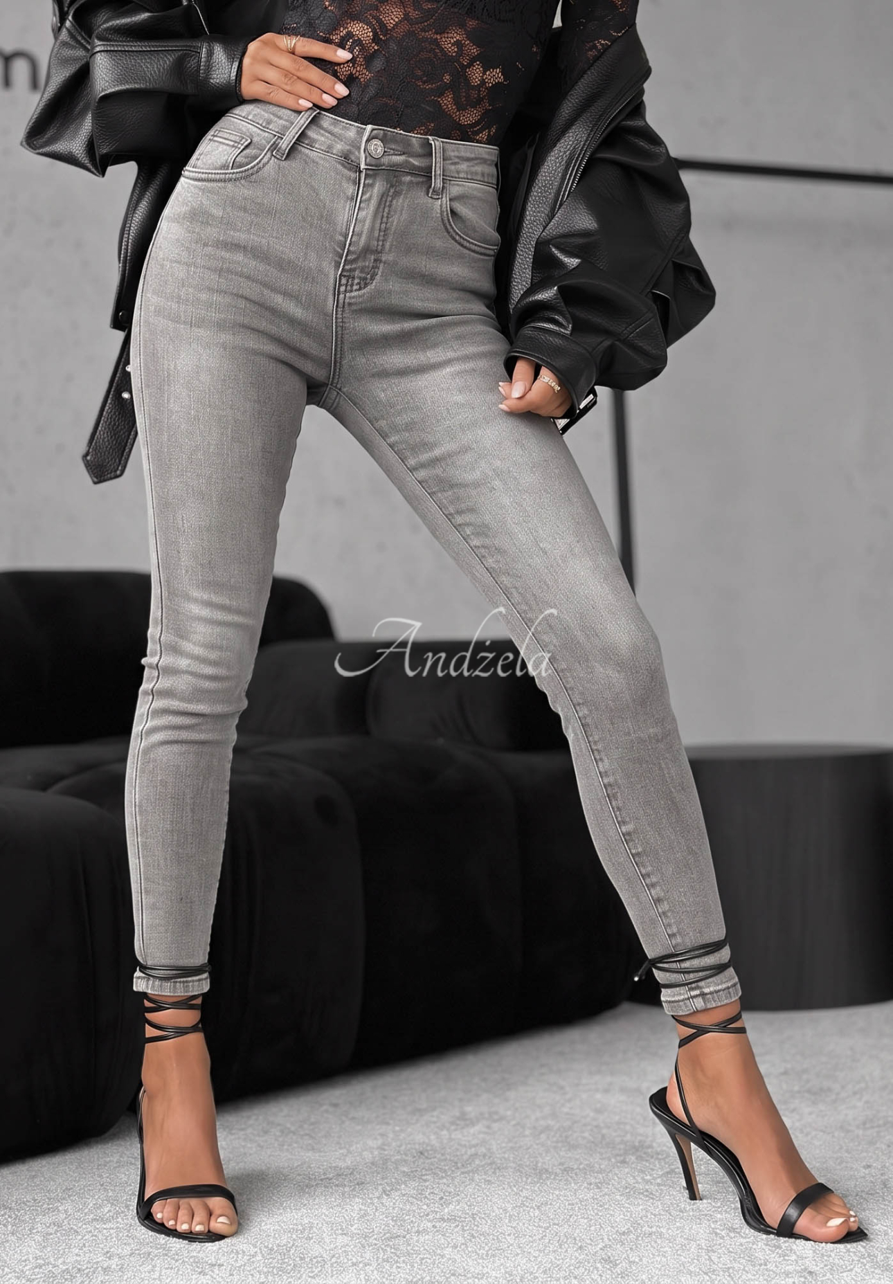 Skinny Jeans To Get Started hellgrau