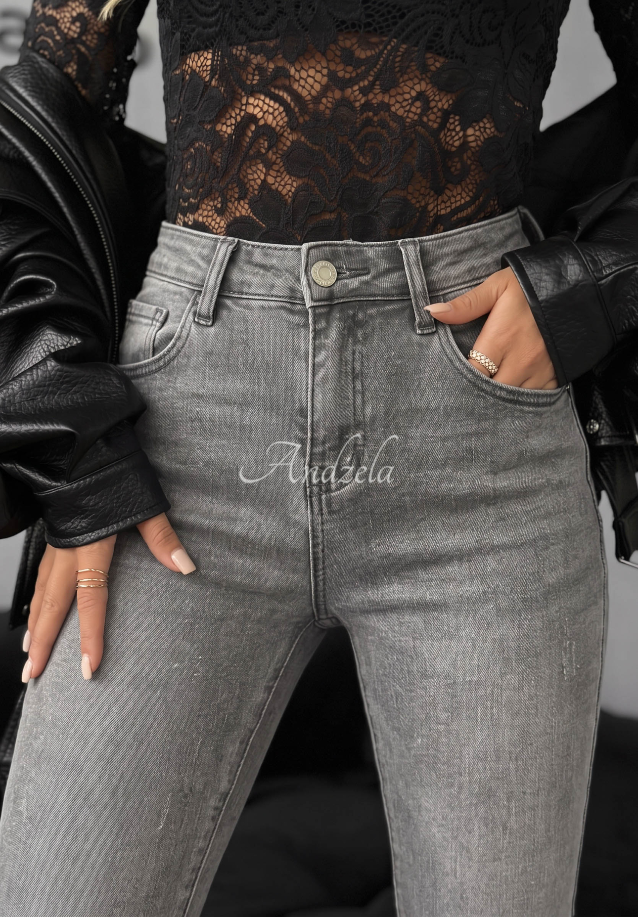 Skinny Jeans To Get Started hellgrau