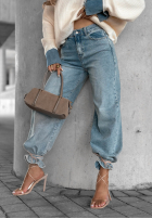 Hose Jeans banana Fall Ready Schokoladenbraun