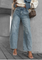 Hose Jeans banana Fall Ready Schokoladenbraun
