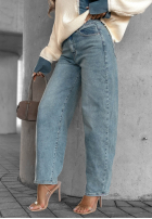 Hose Jeans banana Fall Ready Schokoladenbraun